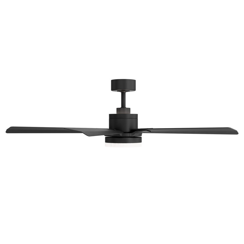 Ventilateur de plafond intelligent à 5 pales Radiant avec lumière DEL à intensité variable intégrée et télécommande Bluetooth incluse, température de couleur sélectionnable (2700 K, 3000 K, 3500 K, 4000 K)