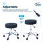 Tabouret pneumatique de bureau à hauteur réglable-2112190946
