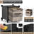 Sorbus Cube Storage Organizer – 8 Pack - Waterproof Cubby Shelf for Closet, Toys, Books, Shoes, Décor – Space-Saving Bookshelf for Bedroom, Living Room, Kids’ Room, or Office, Black, Set of 8-124197967-124197954-122914405