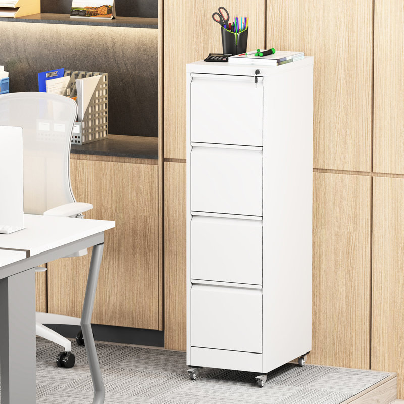 Classeur vertical Panthia, Blanc