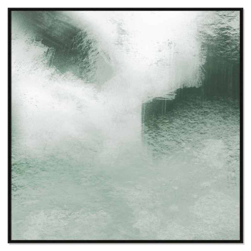 «Quietude Smudges II» par Marcus Prime, Espresso, H 46,5 po x l 46,5 po