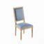 Chaises de salle à manger style champêtre français, ensemble de 2-114326732
