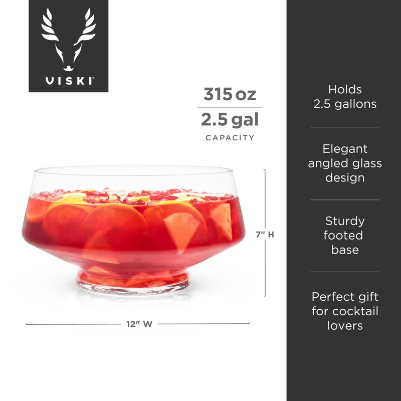 Viski 327 oz. Bol à perforer