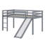 Structure de lit simple avec glissade Loft-107225014