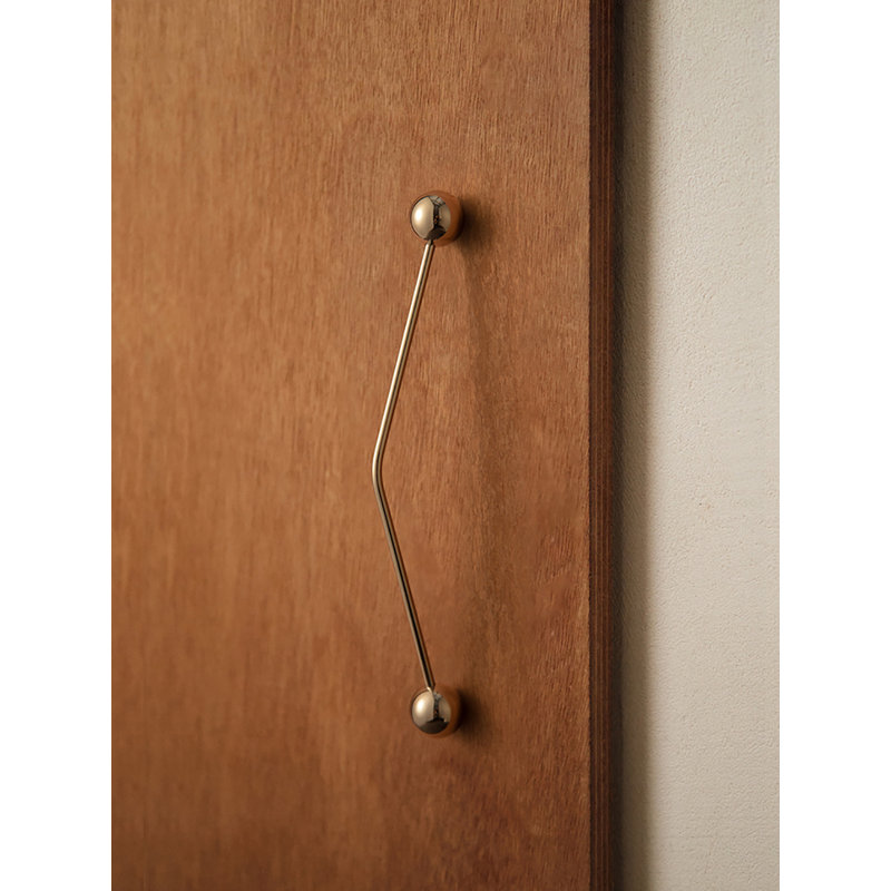 Poignées d'armoire Titanium Silver, 5"