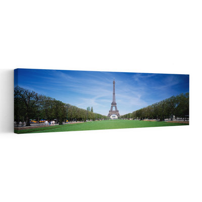 La tour Eiffel, Paris, France, architecture abstraite, paysage, art mural
