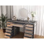 Ninian Vanity Dressing Table with 13-Drawers Glass top 130cm Wide-1409239128