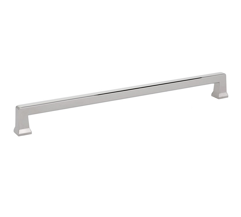 Emtek Alexander Cabinet Pull, Polished Nickel, 10"