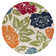 Floral Flatweave Water Resistant Indoor Outdoor Rugs for Patios, Deck, Porch or Entryway