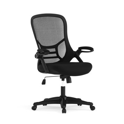 Cappello High-Back Mesh Swivel Ergonomic Office Chair with Flip-Up Arms