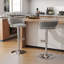 Tabouret de bar pivotant avec dossier Ginko-882844527-879315297