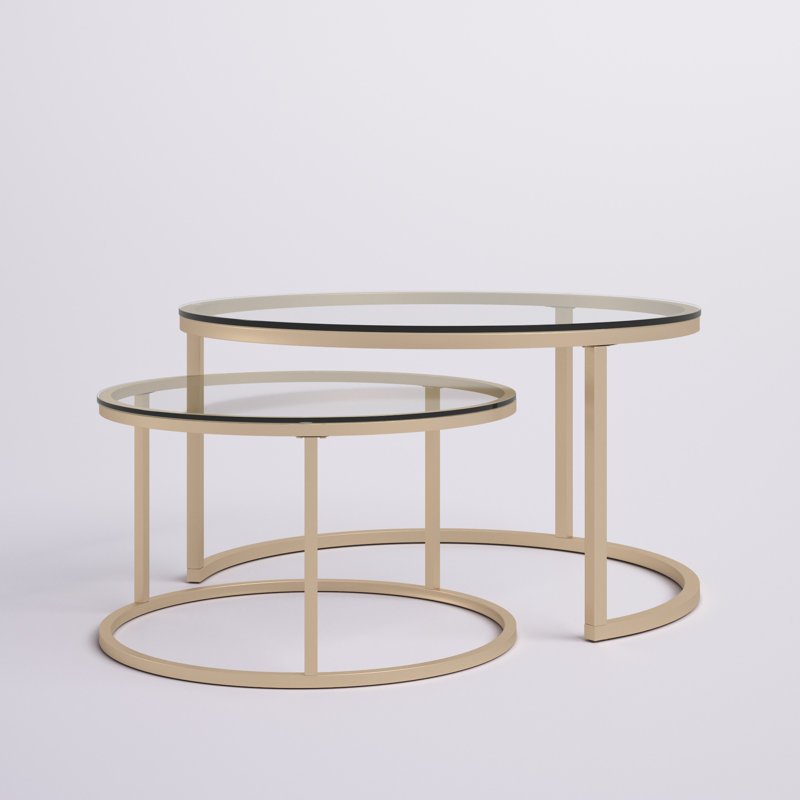 Frame Coffee Table, Gold