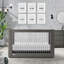 Vienna 4-In-1 Convertible Crib, Darkwash Ash With Acrylic