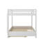 Lit superposé en bois avec lit gigogne-2006766099