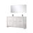 Lafarre 60 in W x 20 in D Double Bath Vanity Mirror and Gun Metal Faucet Set-104785322-113113418
