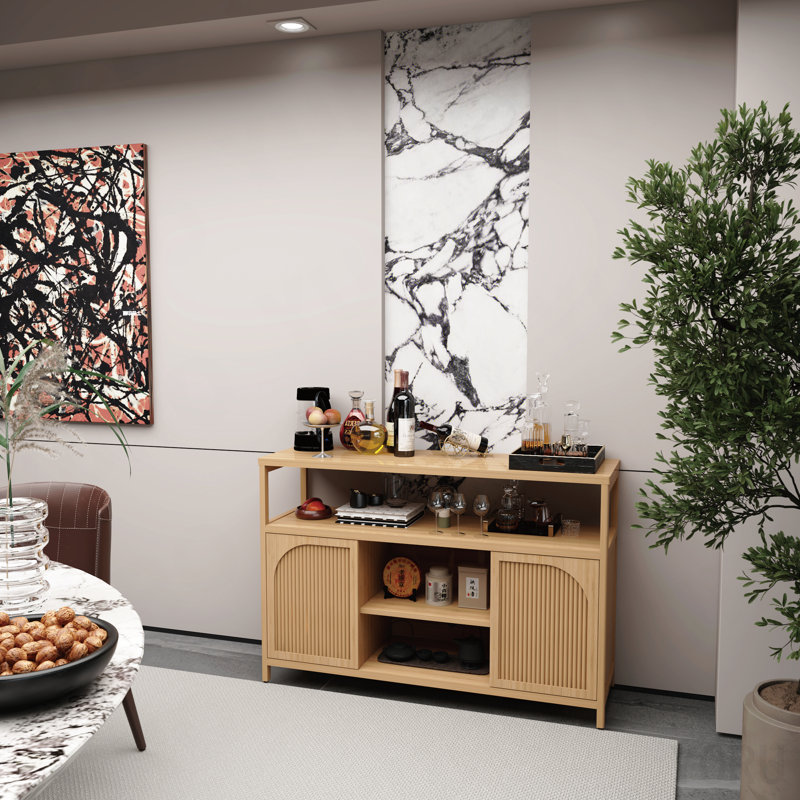 Buffet en bambou, rangement pour la maison - standard
