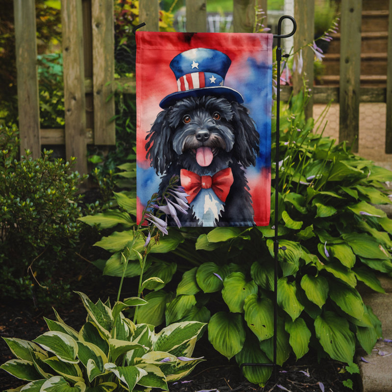Drapeau patriotique du jardin américain, Puli
