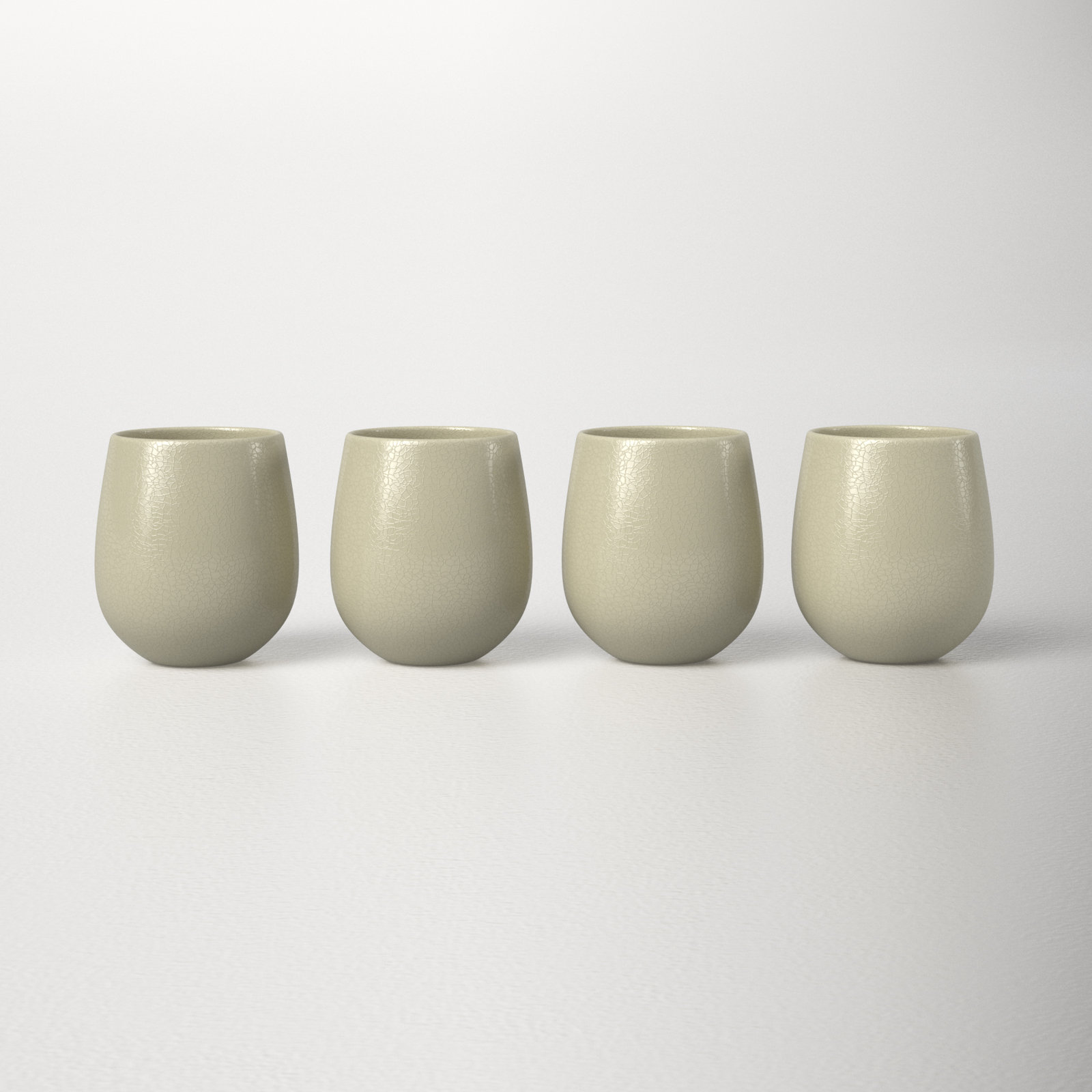 Borgen Handmade Stoneware Coffee Mug, Muslin