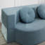 Canapé-lit convertible pliant de 78 po avec coussin, aucun assemblage requis-418643584