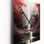 Red Tree Endless Waterfall Journey - Horloges murales paysages-198569221