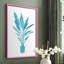 Watercolor House Plant I, reproduction encadrée - bois massif-54306159-54306144