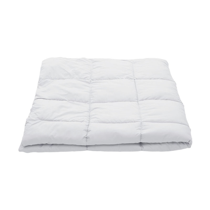 Polyester Solid Colour Duvet Cover, White, Single Duvet Cover