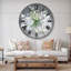 Flower Cleome Splash I - Horloge murale traditionnelle-882562564