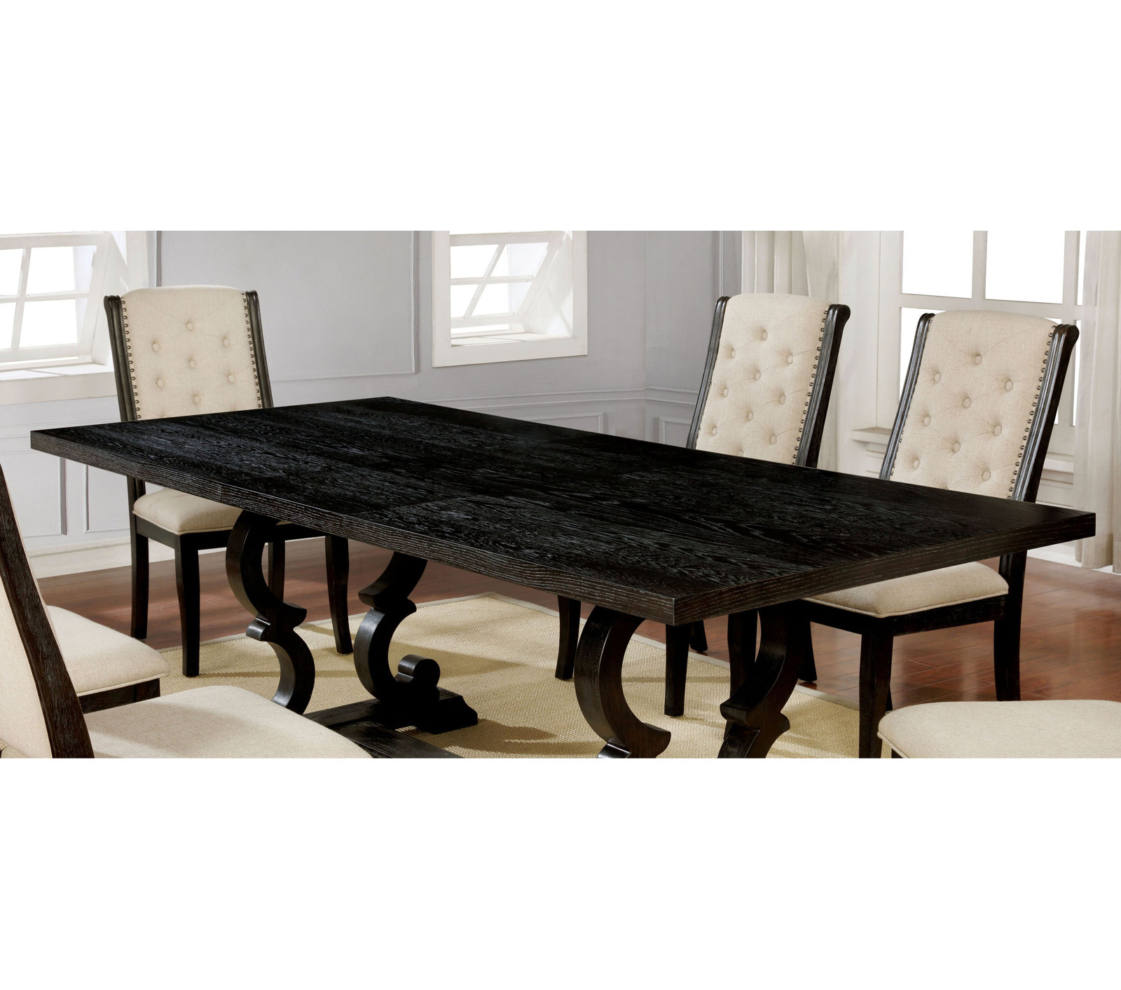 Chianti 72'' Extendable Dining Table, Dark Walnut