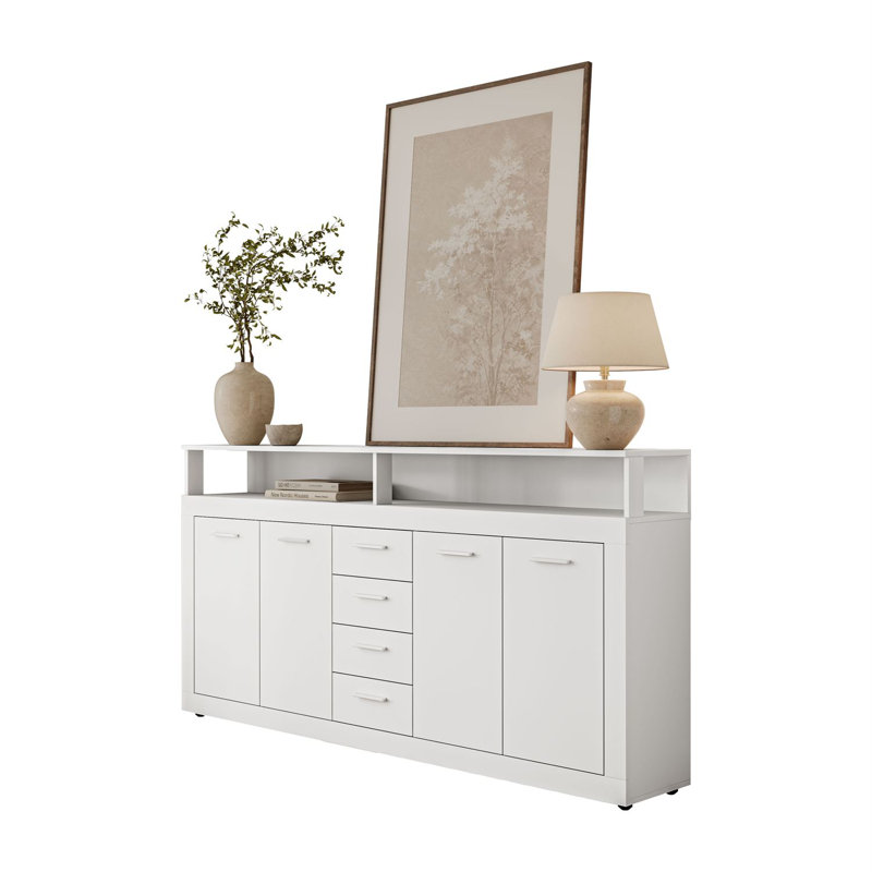 190cm Sideboard, white