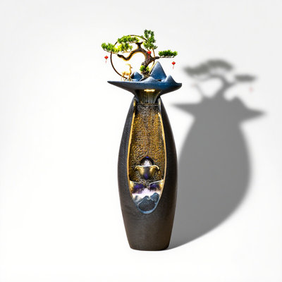 Minimalist Modern Resin Art Flowing Water Ornament