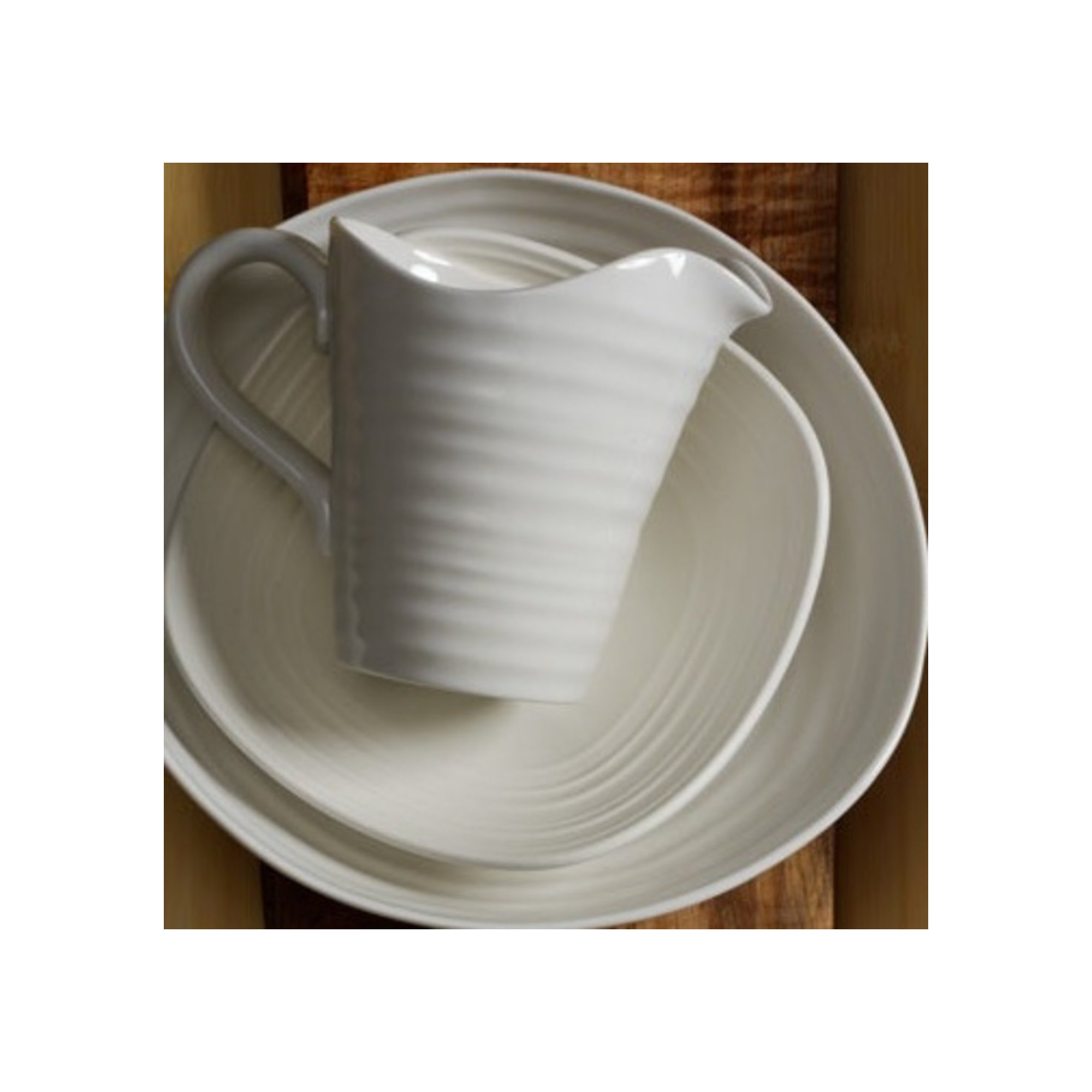 Portmeirion Sophie Conran White Salad Bowl, Small