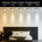 7 Inch White LED Flush Mount Ceiling Light, Multi-Purpose Light Fixture, 5 CCT Adjustable Color Temperature, Dimmable 600 Lumens