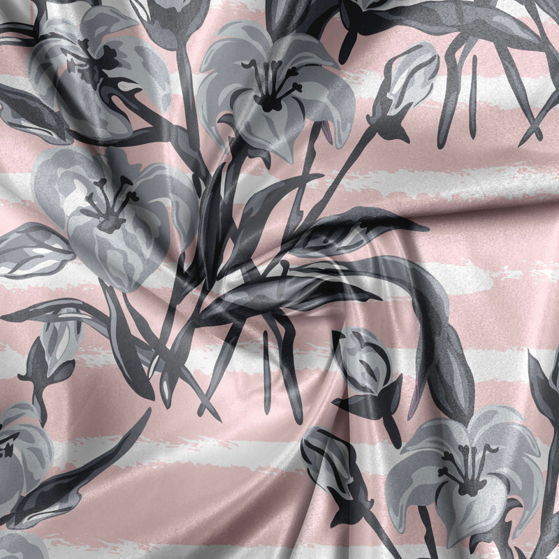 Semi Sheer Curtain Pair