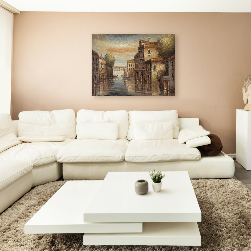 « auburn venice » par rio, reproduction d’art sur toile, H 24 po x l 32 po x P 2 po