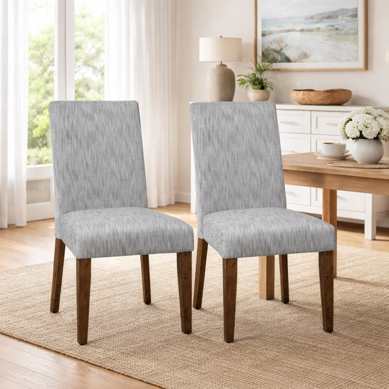 Swanscombe Upholstered Linen Side Chair
