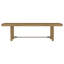 Ensemble de table de salle à manger à rallonge 9 pièces Cirilla-112912524-112912523