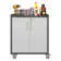 29.5” W Metal Removable Garage Storage Cabinet with Adjustable Shelf.