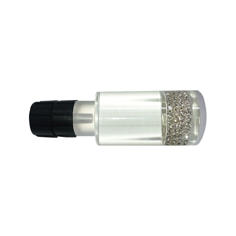 Ramelo Clear Plastic / Acrylic Diamante Finial