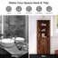 Armoire de coin avec tablette ouverte-324192080