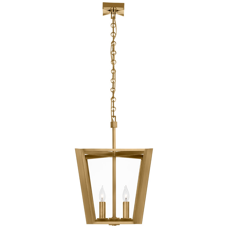 Palais 4 - Light Chandelier, Bronze, 22.25" H x 15" W x 15" D