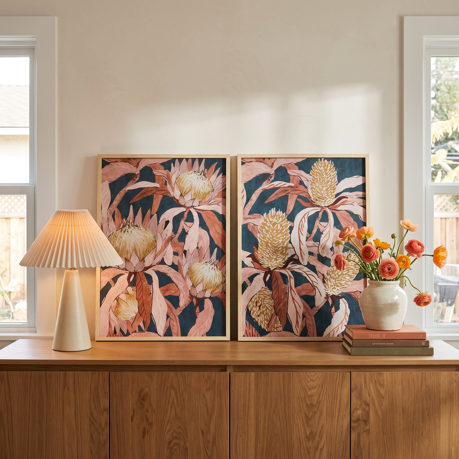 Flowers in Bloom Painting