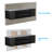 4 Piece Floating Shelf with Adjustable Shelves