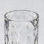 Abat-jour simple en verre martelé