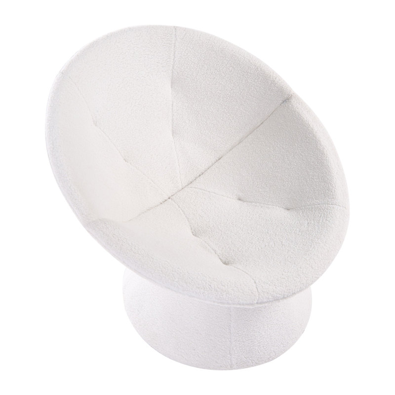 Upholstered Swivel Accent Chair