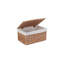 Wicker Storage Basket Hamper with Lining-40033438-86371595