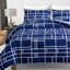 Microfiber Brick Duvet Cover Set-127547201-127547208