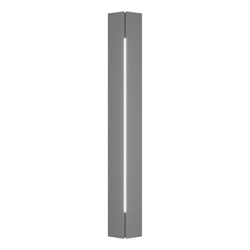 Gallery Outdoor Sconce, 35.9" H x 5.5" W x 4.1" D, Coastal Burnished Steel