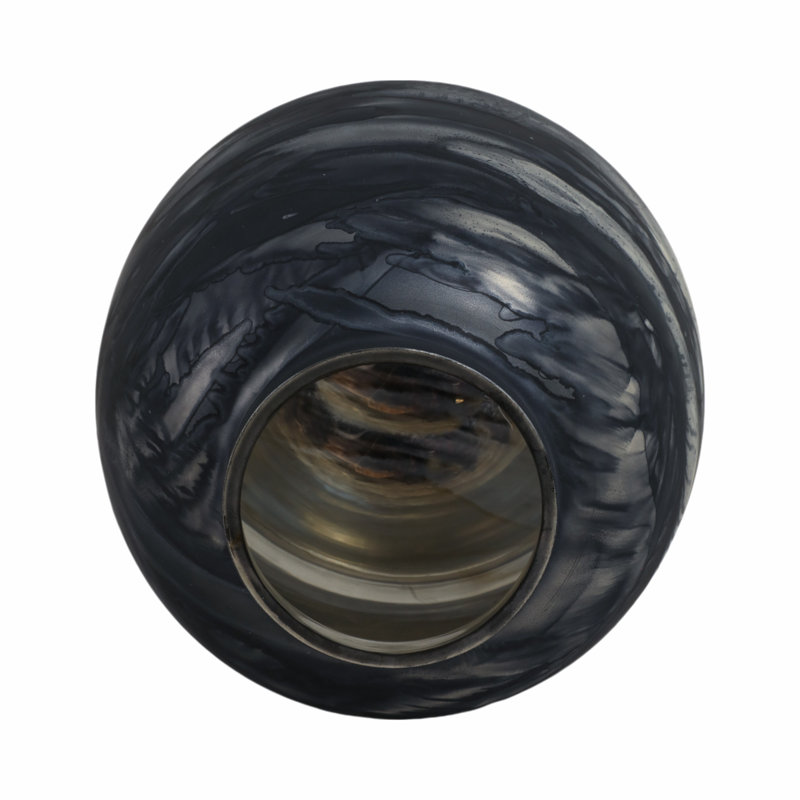 Annecy Handmade Glass Table Vase, Overall height - 13''