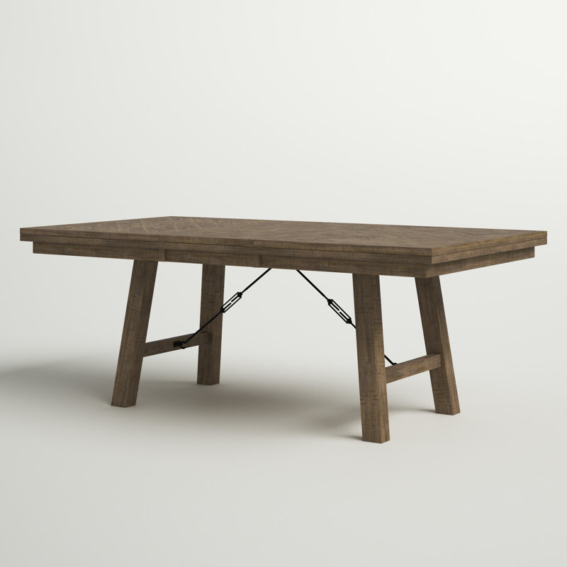 Zaneta Extendable Acacia Dining Table