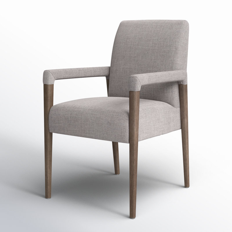 Fauteuil rembourré Visalia, Gris